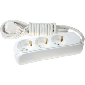 Resim Almera 3'lü Topraklı Grup Priz 3 Metre 