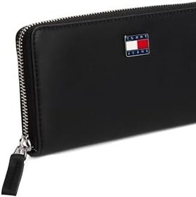 Resim TOMMY HILFIGER TJW COOL LARGE ZA Kadın Cüzdan, Siyah, Tek Beden 