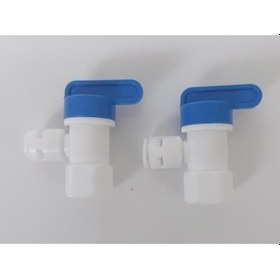 Resim Kahraman 2'li Tank Aç Kapa Musluğu Su Arıtma Tankları Için 