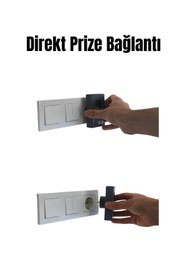 Resim snk mühendislik Kablosuz Oda Termostatı SNK OB1 (GRİ) 