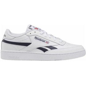 Resim Reebok Club C Revenge Unisex Günlük Sneaker Ayakkabı Beyaz-lacivert Beyaz - Lacivert 