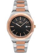 Resim FERRO Rose Ve Gümüş Çelik Kordon Erkek Kol Saati F40092a-e F40092a-e 