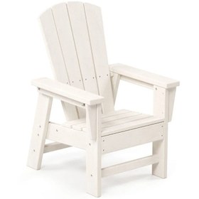 Resim Pino Çocuk Adirondack Sandalye-Beyaz 