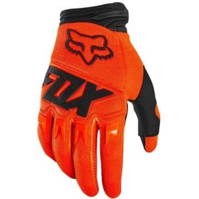 Resim Mdsj Fox Serisi Profesyonel Motosiklet Ve Bisiklet Tam Parmak Eldivenleri S-e-u-xl-xxl Turuncu 
