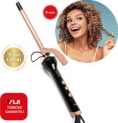 Resim KB58 Seramik Plaka Afro Dalga 9mm Kıvırcık Saç Maşası (Yui Türkiye Garantili) 