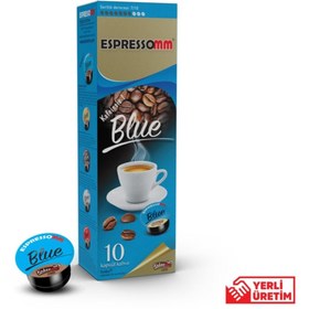Resim ESPRESSOMM Tchibo Cafissimo Uyumlu Blue Kapsül Kahve - Kafeinsiz! (10 ADET) 