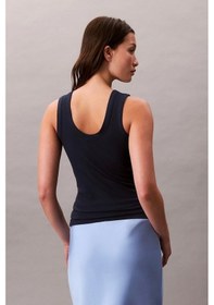 Resim Calvin Klein Jeans Kadın Modal Fitilli Mavi Bluz Lv044c900g-cef Mavi 