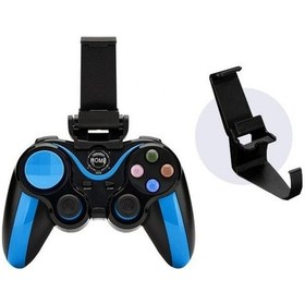 Resim Diğer Vr Shinecon S9 Kablosuz Oyun Kolu Tutucu - Android/ios, Mavi/siyah 