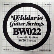 Resim D'Addario BW022 Akustik Gitar Teli 