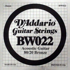 Resim D'Addario BW022 Akustik Gitar Teli 