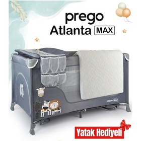 Resim Prego Atlanta Max Alt Açma Üniteli Oyun Parkı + Yatak 