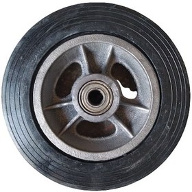 Resim PİK DÖKÜM JANT KAUÇUK RULMANLI 250*50 TEKER TAŞIMA TEKERİ 