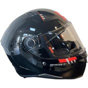 Resim Mt Revenge 2 Solid A1 Gloss Full Face Motosiklet Kaskı 65185 Siyah 