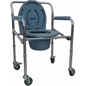 Resim Viomedi Tekerlekli Komot Banyo Sandalyesi 