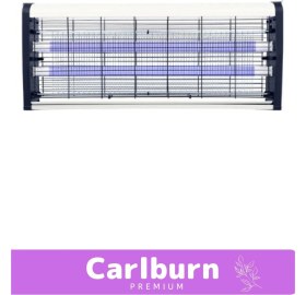 Resim Premium Yükseltmiş Güç Çift Florasan Elektrikli Uv Zincirli Askılı Sinek Sivrisinek Öldürücü 2200V 