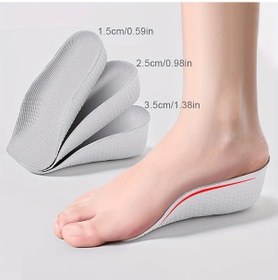 Resim Fochsia Cosylee Konforlu Yükseltme Tabanlığı - Ayak Arkı Desteği, Hafif Nefes Alabilir, 3.5 Cm, 41-46 Eu 