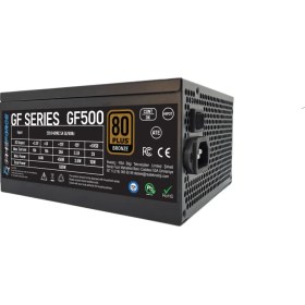 Resim GAMEFORCE Gf500 500w 80+ Bronz Sertifikalı Güç Kaynağı 