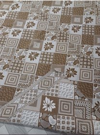 Resim Savan Dokuma Halı Örtüsü 6m² 200 300cm Kale Kahve3 Kahverengi 