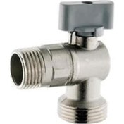 Resim Mini Kürsesel Çamaşır Musluğu Kısa Tip. Gri 