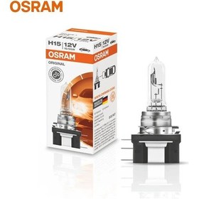 Resim Osram 12V H15 Ampul 15 55W N11.4539 