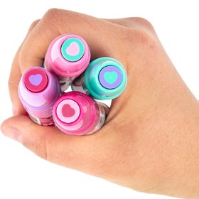 Resim Ooly Click It Funtastic Friends Silgi - Fuşya - 3 YAŞ VE ÜZERİ 