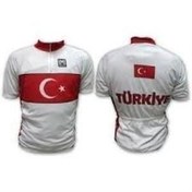 Resim SANTINI BİSİKLET TÜRKİYE FORMASI S KIRMIZI-BEYAZ 