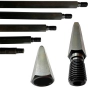 Resim DKT Karot Ucu Uzatması 300 mm (30 cm ) 11/4" UNC Erkek/Dişi 