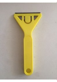 Resim Eltos Araç Cam Kazıma Buz Kazıyıcı Bıçaklı Buz Kazıma Aleti 2adet Sarı 