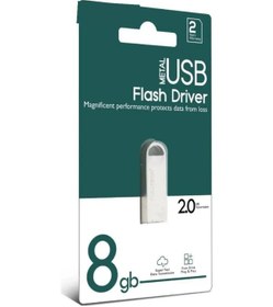 Resim 8 Gb Usb Flash Bellek Yüksek Hızlı Metal Usb 3.0 Data Traveler Okuma Hızı Up To 100 Mb X-08 