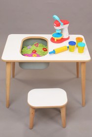 Resim moniev Çocuk Oyun Etkinlik Çalışma Masası 