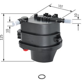 Resim Peugeot 206 1.4 Hdi Bosch Mazot Yakıt Filtresi 2009-2012 