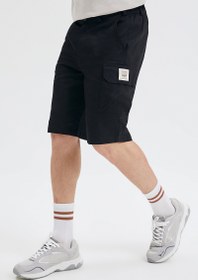 Resim GNP Kargo Cepli Şort Siyah - 2XL / Siyah 