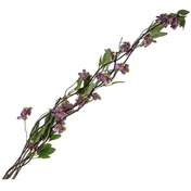 Resim Mikasa Moor P358.374518 Mor Bahar Dalı Yapay Çiçek 100cm 