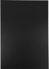 Resim 230 X 170 X 0.5mm Karbon Fiber Levha, 3k Mat Kaplama Karbon Fiber Levh Siyah 