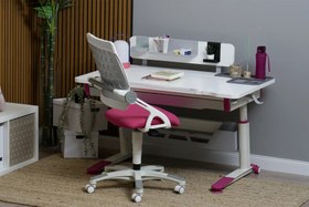 Resim Sirius Advanced Çalışma Masası Takımı - Beyaz / Fuşya 