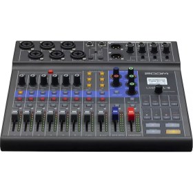 Resim Zoom LiveTrak L-8 8-Kanal Dijital Mikser Recorder 