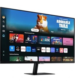 Resim Samsung M5 M50D 32" 60 Hz 4 Ms ( Hdmı+Usb) Fhd Smart Akıllı Monitör LS32DM500EUXUF 