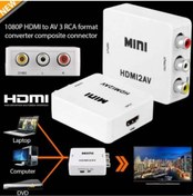 Resim Hdmi To Rca Tos Av Scart Çevirici Gerçek 1080P Hdmı Çıkıştan Tvye Diğer