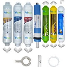 Resim Pemax Water Solutions Kapalı Kasa Su Arıtma Cihazlarına Uygun Eco 7'li Pallas Mebran Set 