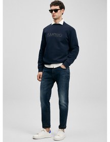 Resim Lufian Benedıc Smart Jean Erkek Pantolon Slim Fit Koyu Lacivert Koyu Lacivert 111200222100210 