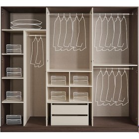 Resim Guell Mdf Yatak Odası Takımı 