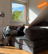 Resim Dekoport Tiny 80x160 Kanepe Oyun Koltuğu Sinema Koltuğu Yatak Olabilen Fitilli Kadife 50 DNS BONDEX 