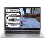 Resim Aspire 3 A315-44P Ryzen 5 5500U 16 GB 512 GB SSD Win11 Home 15.6" FHD 60 Hz Taşınabilir Bilgisayar NX.KSJEY.006-16 Acer