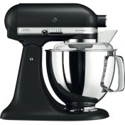 Resim Kitchenaid Artisan 4,8 L Stand Mikser 5Ksm175Ps Cast Iron Black 