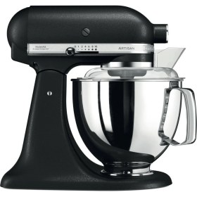 Resim Kitchenaid Artisan 4,8 L Stand Mikser 5Ksm175Ps Cast Iron Black 