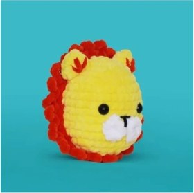 Resim Aslan Temalı Amigurumi Tığ Kiti 