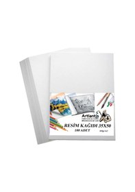 Resim Resim Kağıdı 35x50 100 Lü 100 gr 1 Paket 35*50 Resim Kartonu 