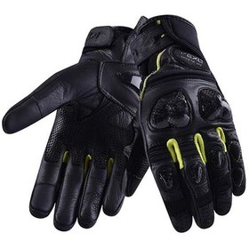 Resim Vexo Gp Tech Pro Air Motosiklet Eldiveni Siyah - Neon Sarı 