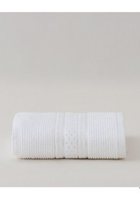 Resim Madame Coco Alice Yüz Havlusu - Beyaz - 50x80 Cm Hvlu0000000084yüz Havlusu-beyaz 