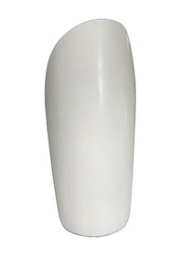 Resim Nk Logolu Futbol Tekmeliği Darbelere Dayanıklı Koruma Beyaz 